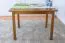 Tisch Kiefer massiv Vollholz Eichfarben Rustikal Junco 228A (eckig) - 100 x 70 cm (B x T)