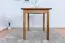Tisch Kiefer massiv Vollholz Eichfarben Rustikal Junco 228A (eckig) - 100 x 70 cm (B x T)