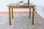 Tisch Kiefer massiv Vollholz Eichfarben Rustikal Junco 228A (eckig) - 100 x 70 cm (B x T)