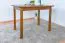 Tisch Kiefer massiv Vollholz Eichfarben Rustikal Junco 228A (eckig) - 100 x 70 cm (B x T)