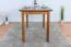 Tisch Kiefer massiv Vollholz Eichfarben Rustikal Junco 228A (eckig) - 100 x 70 cm (B x T)