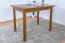 Tisch Kiefer massiv Vollholz Eichfarben Rustikal Junco 228A (eckig) - 100 x 70 cm (B x T)