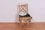 Stuhl Kiefer massiv Vollholz Erlefarben Junco 246 - Abmessungen: 94 x 42,5 x 43 cm (H x B x T)
