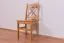 Stuhl Kiefer massiv Vollholz Erlefarben Junco 246 - Abmessungen: 94 x 42,5 x 43 cm (H x B x T)