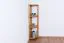 Regal / Eckregal Kiefer massiv Vollholz Erlefarben Junco 61 - Abmessungen: 125 x 40 x 30 cm (H x B x T)