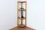 Regal / Eckregal Kiefer massiv Vollholz Erlefarben Junco 61 - Abmessungen: 125 x 40 x 30 cm (H x B x T)