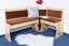 Eckbank Holz massiv