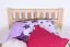Kinderbett / Jugendbett Buche massiv Vollholz natur 109C, inkl. Lattenrost - 200 x 100 cm (L x B)