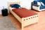 Kinderbett / Jugendbett Kiefer massiv Vollholz natur 68, inkl. Lattenrost - 90 x 200 cm (B x L)
