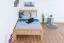 Kinderbett / Jugendbett "Easy Premium Line" K8, 120 x 200 cm Buche Vollholz massiv Natur