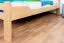 Jugendbett "Easy Premium Line" K4, 200 x 200 cm Buche Vollholz massiv Natur, inkl. Lattenrost