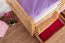 Etagenbett / Stockbett "Easy Premium Line" K19/n inkl. 2 Schubladen und 2 Abdeckblenden, Kopf- und Fußteil mit Löchern, Buche Vollholz massiv Natur - 90 x 200 cm (B x L), teilbar