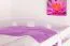 Etagenbett / Stockbett "Easy Premium Line" K19/h inkl. Liegeplatz und 2 Abdeckblenden, Kopf- und Fußteil mit Löchern, Buche Vollholz massiv Weiß - 90 x 200 cm (B x L), teilbar