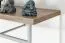 Garderobe Sagone 03, Farbe: Eiche Dunkelbraun / Weiß - Abmessungen: 142 x 50 x 27 cm (H x B x T)