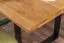 Esstisch Wooden Nature 411 Eiche massiv geölt, Tischplatte glatt - 140 x 90 cm (B x T)
