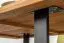 Esstisch Wooden Nature 411 Eiche massiv geölt, Tischplatte glatt - 140 x 90 cm (B x T)