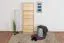 Schuhschrank Kiefer Vollholz massiv natur Junco 211 - Abmessung: 150 x 58 x 30 cm (H x B x T) 
