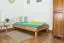 Futonbett / Massivholzbett Wooden Nature 04 Eiche geölt - Liegefläche 100 x 200 cm (B x L)