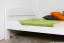 Jugendbett "Easy Premium Line" K5, 160 x 200 cm Buche Vollholz massiv weiß lackiert