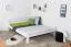 Jugendbett "Easy Premium Line" K5, 160 x 200 cm Buche Vollholz massiv weiß lackiert