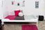 Jugendbett "Easy Premium Line" K5, 160 x 200 cm Buche Vollholz massiv weiß lackiert