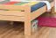Jugendbett "Easy Premium Line" K7, 140 x 200 cm Buche Vollholz massiv Natur