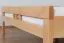 Jugendbett "Easy Premium Line" K8/1, 180 x 200 cm Buche Vollholz massiv Natur