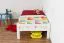 Kinderbett / Jugendbett "Easy Premium Line" K1/ Voll, 90 x 190 Buche weiß lackiert