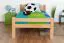Kinderbett / Jugendbett "Easy Premium Line" K1/ Voll, 90 x 190 cm Buche Vollholz massiv Natur