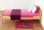 Kinderbett / Jugendbett "Easy Premium Line" K1/ Voll, 90 x 190 cm Buche Vollholz massiv Natur