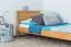 Einzelbett / Gästebett Wooden Nature 141 Buche massiv natur - 90 x 200 cm (B x L)