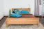 Doppelbett / Gästebett Wooden Nature 141 Buche massiv natur - 160 x 200 cm (B x L)