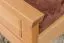 Doppelbett / Gästebett Wooden Nature 141 Buche massiv natur - 160 x 200 cm (B x L)