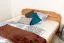 Doppelbett / Gästebett Wooden Nature 140 Buche massiv Natur, inkl. Lattenrost - 160 x 200 cm (B x L)