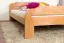 Doppelbett / Gästebett Wooden Nature 140 Buche massiv Natur, inkl. Lattenrost - 160 x 200 cm (B x L)
