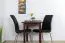 Tisch Kiefer massiv Vollholz Walnussfarben Junco 227A (eckig) - 90 x 60 cm (B x T)