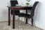 Tisch Kiefer massiv Vollholz Walnussfarben Junco 227A (eckig) - 90 x 60 cm (B x T)