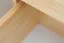 Kommode Kiefer massiv Vollholz natur 032 - Abmessung 122 x 40 x 42 cm (H x B x T)