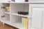 TV-Lowboard Massivholz Farbe: Weiß 55x118x47 cm 