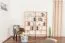 Regal "Easy Möbel" S13, Buche Vollholz massiv Natur - 167 x 146 x 20 cm (H x B x T)