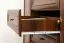 Kommode Sentis 13, Farbe: Dunkelbraun - 117 x 158 x 46 cm (H x B x T)