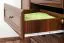 Kommode Sentis 13, Farbe: Dunkelbraun - 117 x 158 x 46 cm (H x B x T)