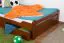 Bettgestell Buche 140 x 200 cm Kirsche