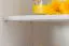 Vitrine Kiefer massiv Vollholz weiß lackiert B013 - Abmessung 190 x 40 x 42 cm (H x B x T)