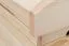 Truhe Kiefer massiv Vollholz natur 184 – Abmessung: 44 x 68 x 43 cm (H x B x T)