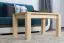 Beistelltisch Couchtisch Kiefer massiv Natur 50x90x60 cm