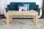 Kiefer Couchtisch massiv