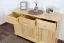 Kommode Kiefer massiv Vollholz natur Junco 174 - Abmessung 78 x 121 x 42 cm (H x B x T)