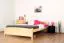 Kinderbett / Jugendbett Kiefer massiv Vollholz natur 79, inkl. Lattenrost - 140 x 200 cm (B x L)