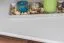 TV-Unterschrank Kiefer Vollholz massiv weiß lackiert 004 - Abmessung 55 x 136 x 47 cm  (H x B x T)